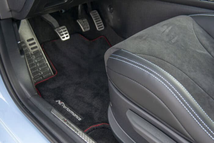2026 Hyundai Elantra N TCR Edition interior driver pedals