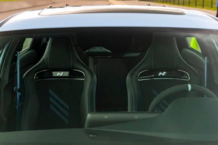 2026 Hyundai Elantra N TCR Edition seats