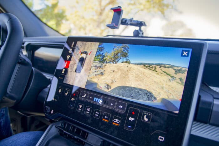 2026 Jeep Recon EV interior screen