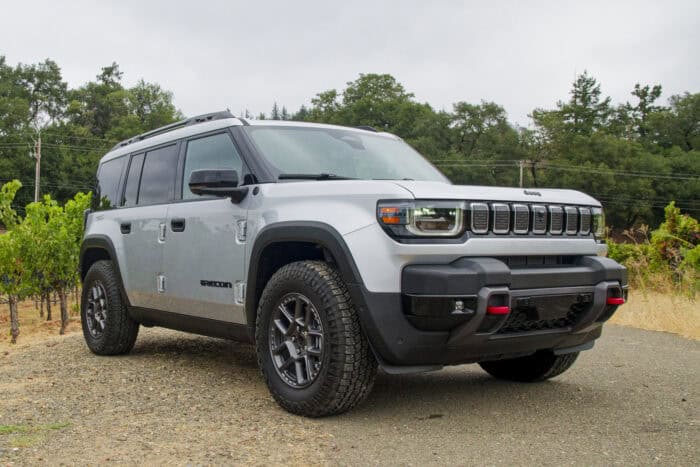 2026 Jeep Recon EV front parked on road