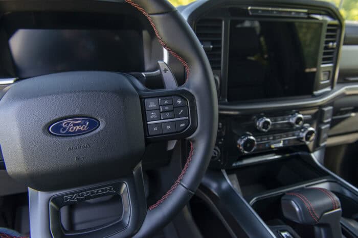 2027 Ford F-150 Raptor Low interior