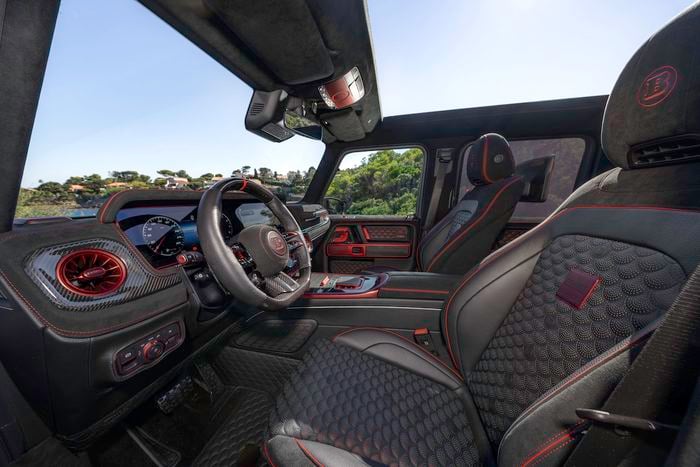 Brabus 900 Rocket Edition Cabrio interior front