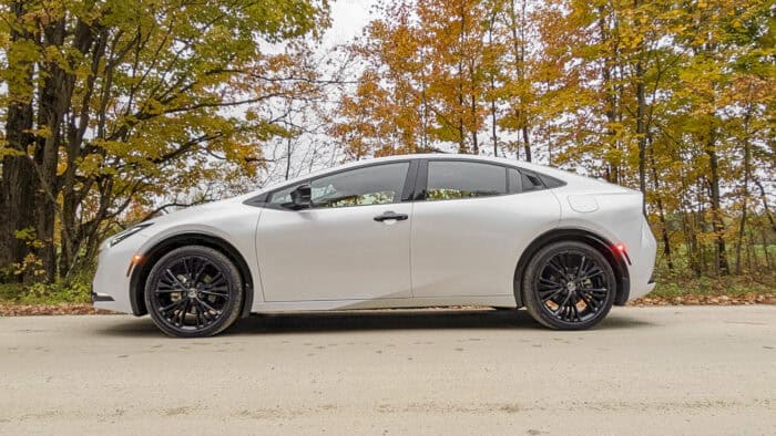 2025 toyota prius Nightshade Edition side view