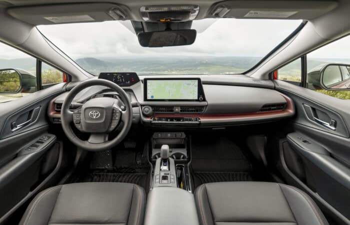 2025 toyota prius Nightshade Edition interior