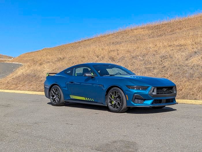 2027 Ford Mustang RTR front blue