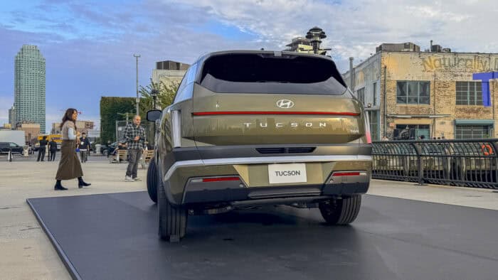 2027 Hyundai Tucson rear