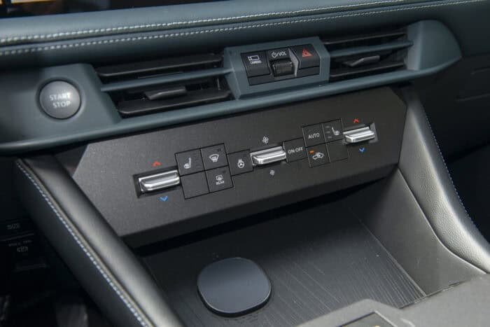 2027 Nissan Rogue Hybrid interior buttons