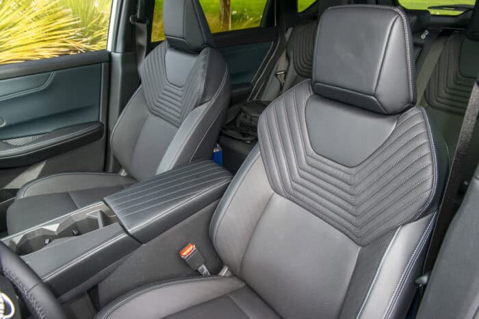 2027 Nissan Rogue Hybrid SR front seats