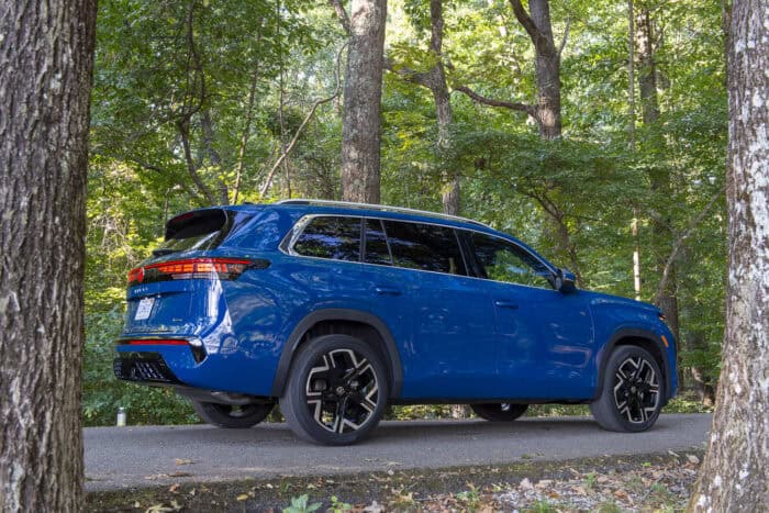 2027 Volkswagen Atlas SEL Premium R-Line rear parked on road