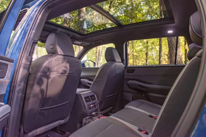 2027 Volkswagen Atlas SEL Premium R-Line interior 2nd row