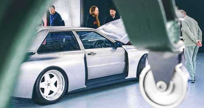 Audacious IV Audi Quattro restomod