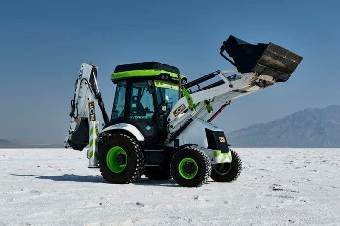 Andy Green JCB Hydromax world speed record at Bonneville