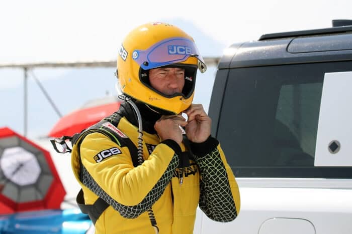 Andy Green JCB Hydromax world speed record at Bonneville